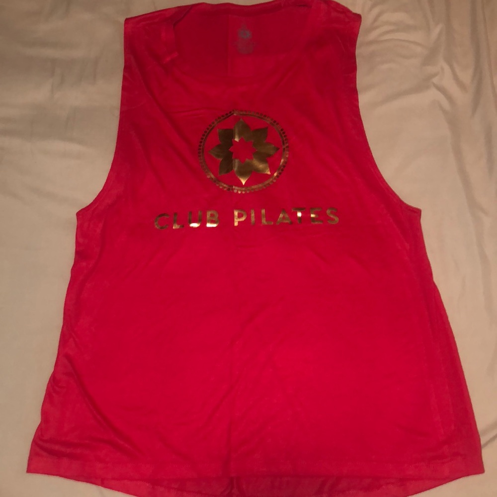 Holiday red and gold athlesiure wear!